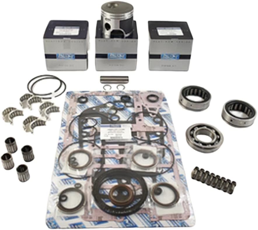 Rareelectrical Oem Grade Powerhead Rebuild Kit Compatible With J/E 150-200Hp V6 E-Tec 2-Stroke Outboard 3.600" Pistons Rings Gasket Set Marine Engine 3.600 Cylinder 2007-2014 Oem Grade Standard