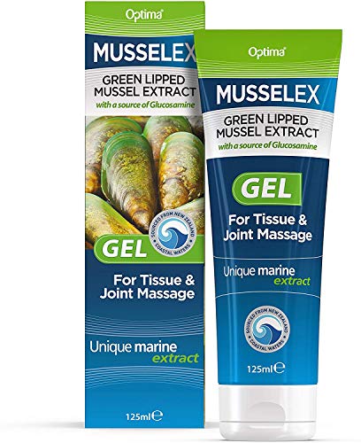 Optima Musselex Gel - Green Lipped Mussel Extract 125 ml (Pack of 3)