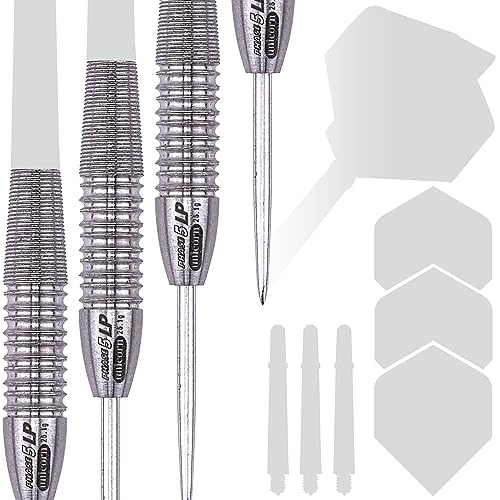Solo corpi per freccette Unicorn Evolution Serie Phase 5 – Freccette, 26 g, Argento