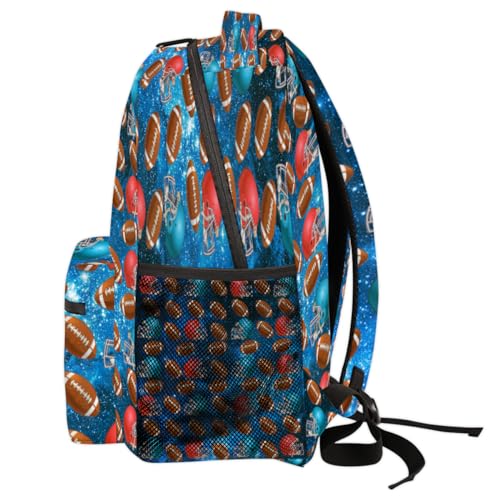 Sac à dos d'école Galaxy Sky grand format pour ordinateur portable - 4