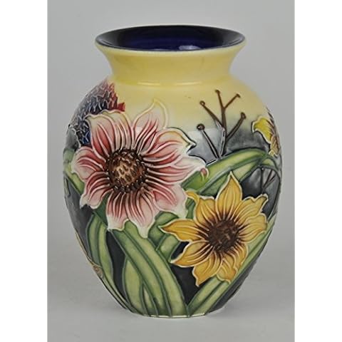 Old Tupton Ware Tube Lined Summer Bouquet Design 4'' Vase Cover