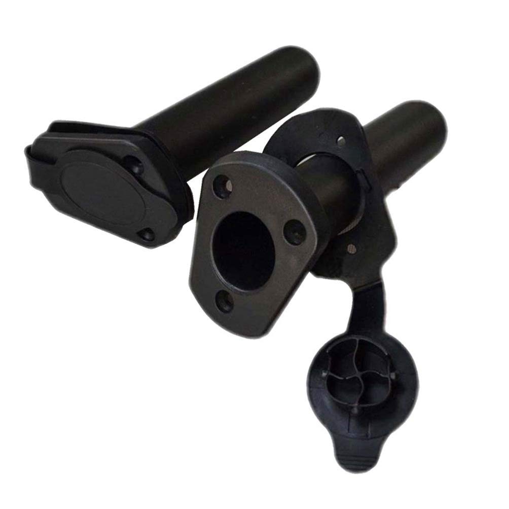 1 Pc Fishing Boat Accessories Kayak Rod Holder Kayak Accessories Flush Mount Rod Holder Degree Angle Rod Holder Diagonal Insertion Bracket Mounting Rod Boat Pole Fishing Rod