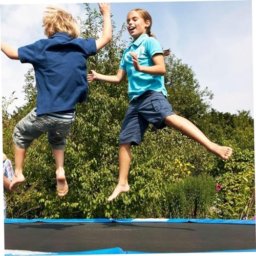 Tapis de trampoline haute élasticité résistant aux UV avec 60 anneaux