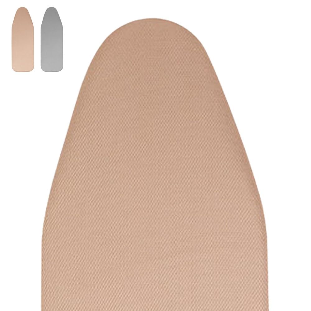 Pokrowiec na deskę do prasowania Heavy Duty Padded Pokrowiec i podkładka na deskę do prasowania 104-120x46-47 cm z gumkami w różnych rozmiarach, wielokolorowy(Khaki,Id 60Mm*30Mm*1M)