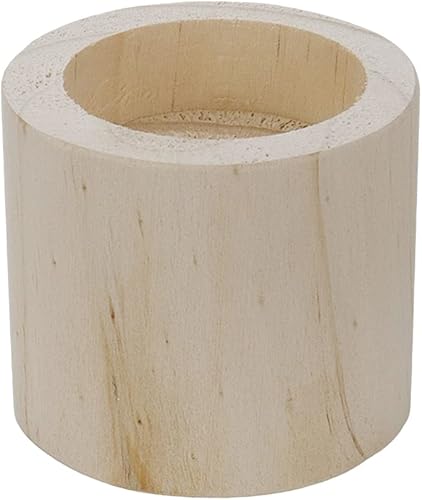 Miniatura 3 de 4 elevadores de madera cilíndrica para cama, elevadores de muebles de madera, color original sólido para pintura de bricolaje, sofá, silla, mesa,