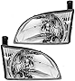 For Toyota Sienna 2001-2003 Headlight Assembly Pair Driver and Passenger Side DOT Certified TO2502135 TO2503135