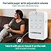 Lunderg Bed Alarm for Elderly Adults - Wireless Sensor Pad (10” x 30”) & Pager - Bed Alarms and Fall Prevention for Elderly and Dementia Patients