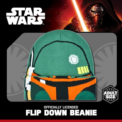 Image of Concept One Star Wars Boba Fett Beanie Hat, Knitted Winter Cap