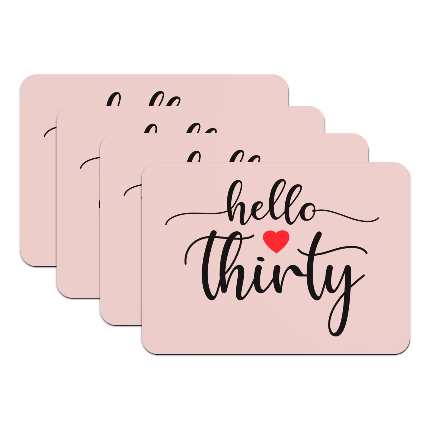 Sets de table rose pour protéger vos meubles des taches lors d'un anniversaire