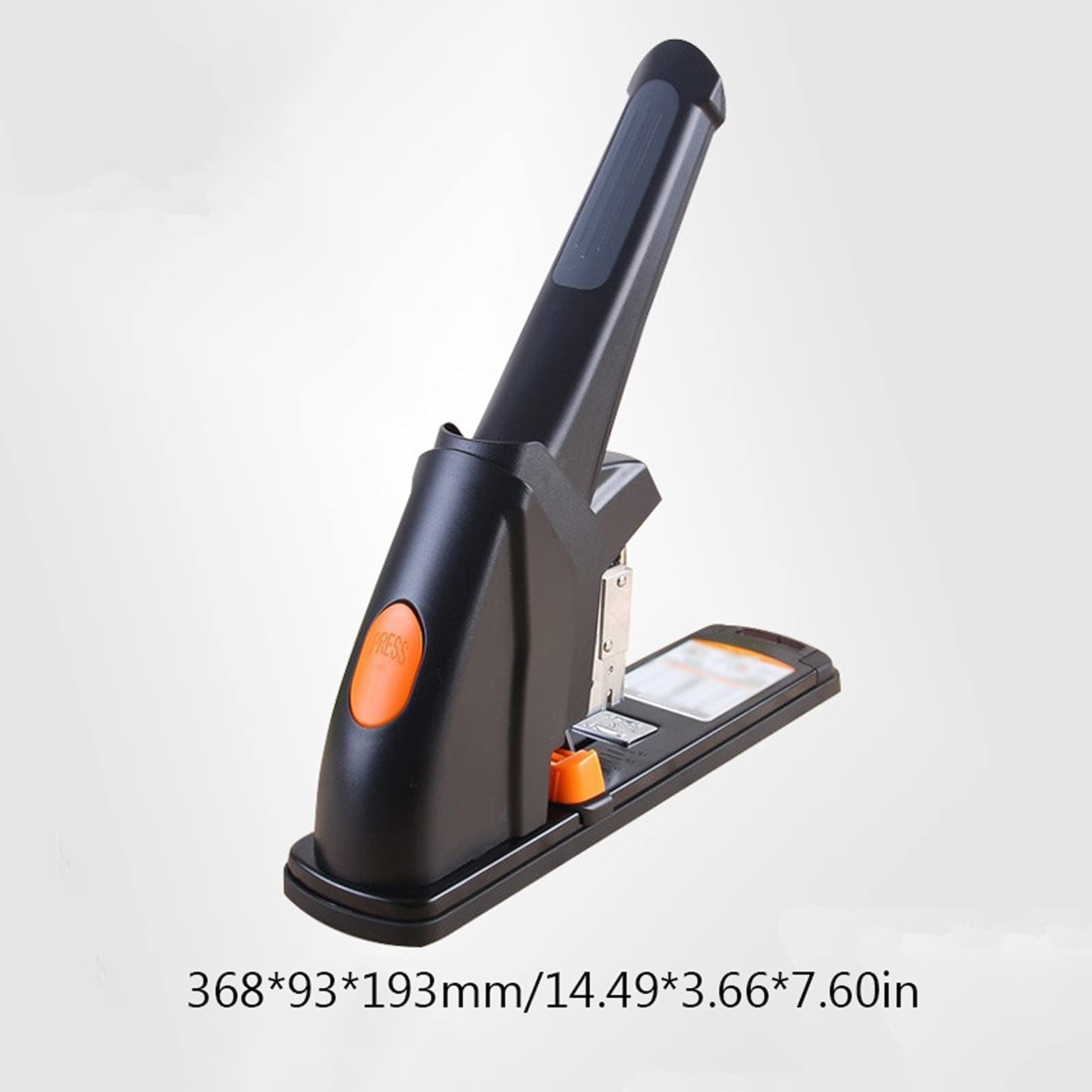 Liudan Heftgerät Heavy Duty Hefter Desktop Hefter 210 Blatt Große Kapazität Büro Hefter Heavy Duty Machinery Paper Heft Black Büroheftgerät