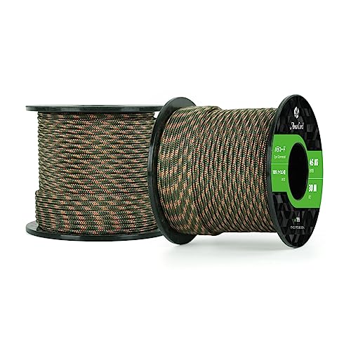 Abma Cord �p���R�[�h 2mm 1�c �ω׏d45kg 100%�i�C���� 30M - ���n