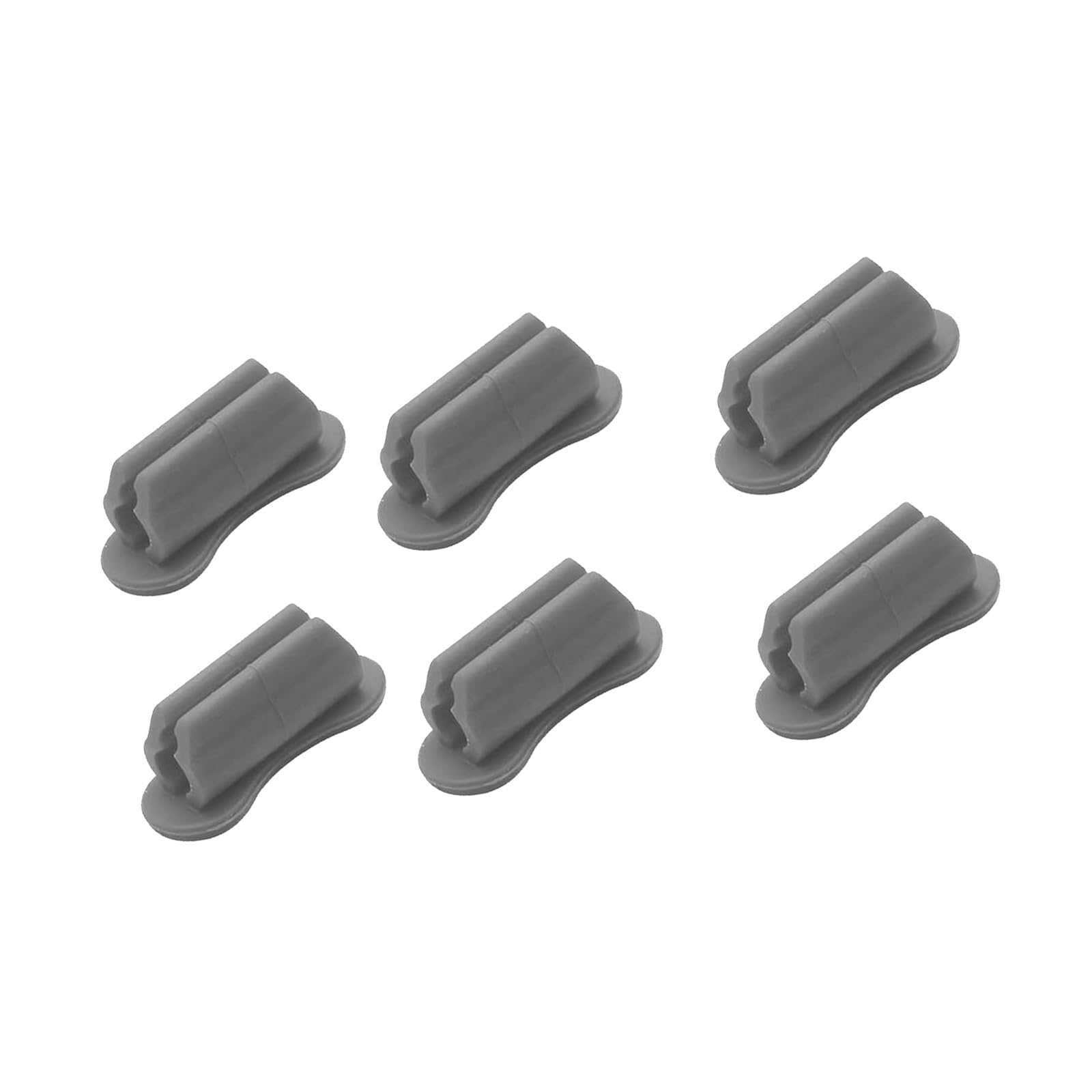 HDOYTXXM 6 Pack Pencil Holder Clip, Silicone Adhesive Pen, Flexible Pencil Marker Clip for Classroom Desk Desk Pen Organizers