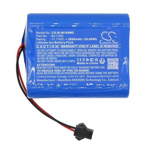 Batterie Biolight BLT M1000 TECHTEK remplace BLT-002 usage continu - 3