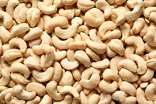 Cashew Nuts 22.68kg - 100% Raw Whole Cashews kg Bag Large Bulk Box - Quality Nut - Source of Protein & Fibre - Non-GMO & Vegan PURIMA