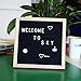 510 Pieces Characters Plastic Letter Set for Changeable Felt Letter Boards Approximately 3/4 Letters, Including Numbers, Symbols for Changeable Letter Boards, off-white