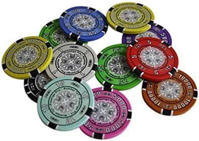 Amazon Prestige Pro 14gm クレイポーカーチップサンプルセット 10チップ カジノチップ おもちゃ