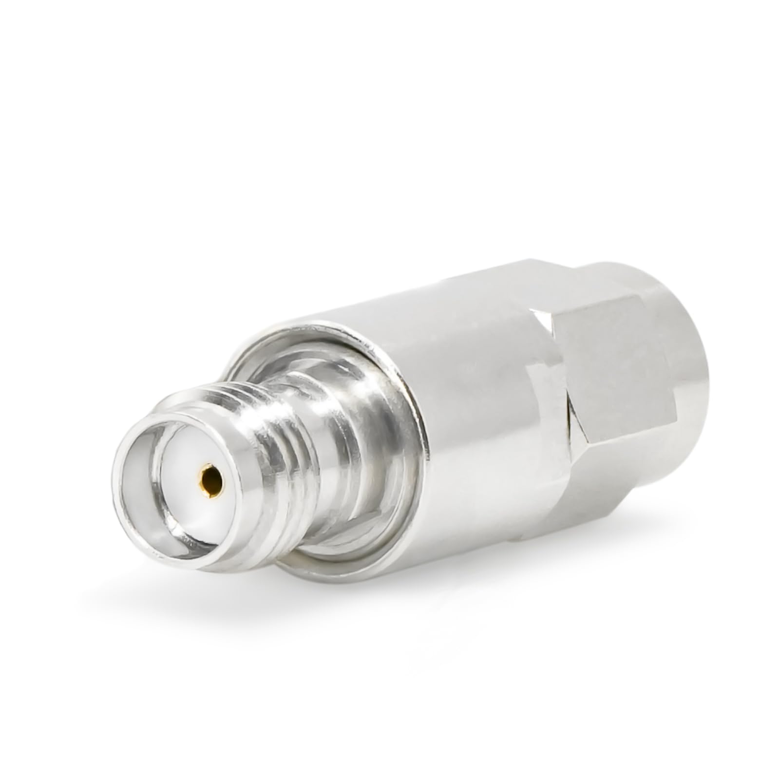 TOJOIN 12,4 GHz 10 dB RF attenuatore coassiale 2 W 50 Ohm SMA maschio a femmina RF coassiale SMA Attenuatore fisso, 2 attenuatori in rame
