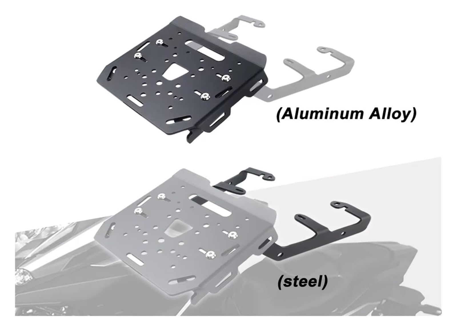 Motocicletas portaequipajes Trasero para NC700S/NC750S/NC700X/NC750X/NC750D/DCT Automático 2012-2024 Soporte para Maletero Y Repisa De Carga Portaequipajes Trasero