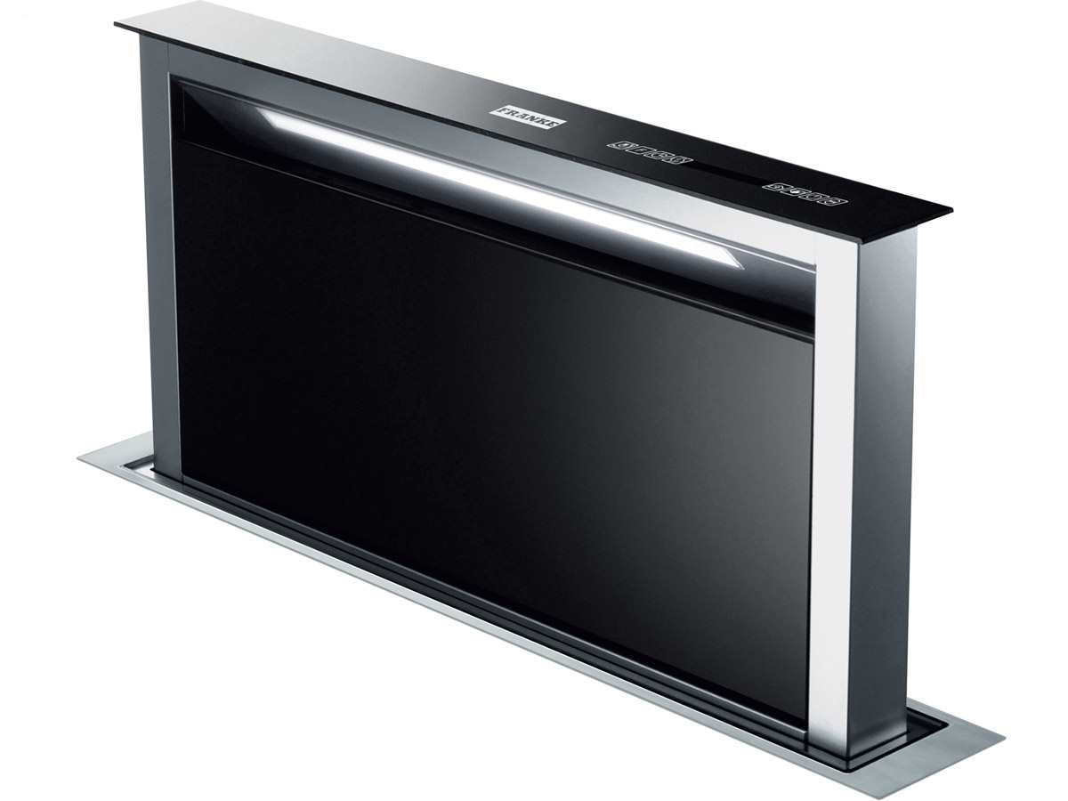 Franke Dawn FDW 908 IB XS Tischhaube , Tisch-Dunstabzugshaube versenkbar Down-Draft 88cm 670 m³/h