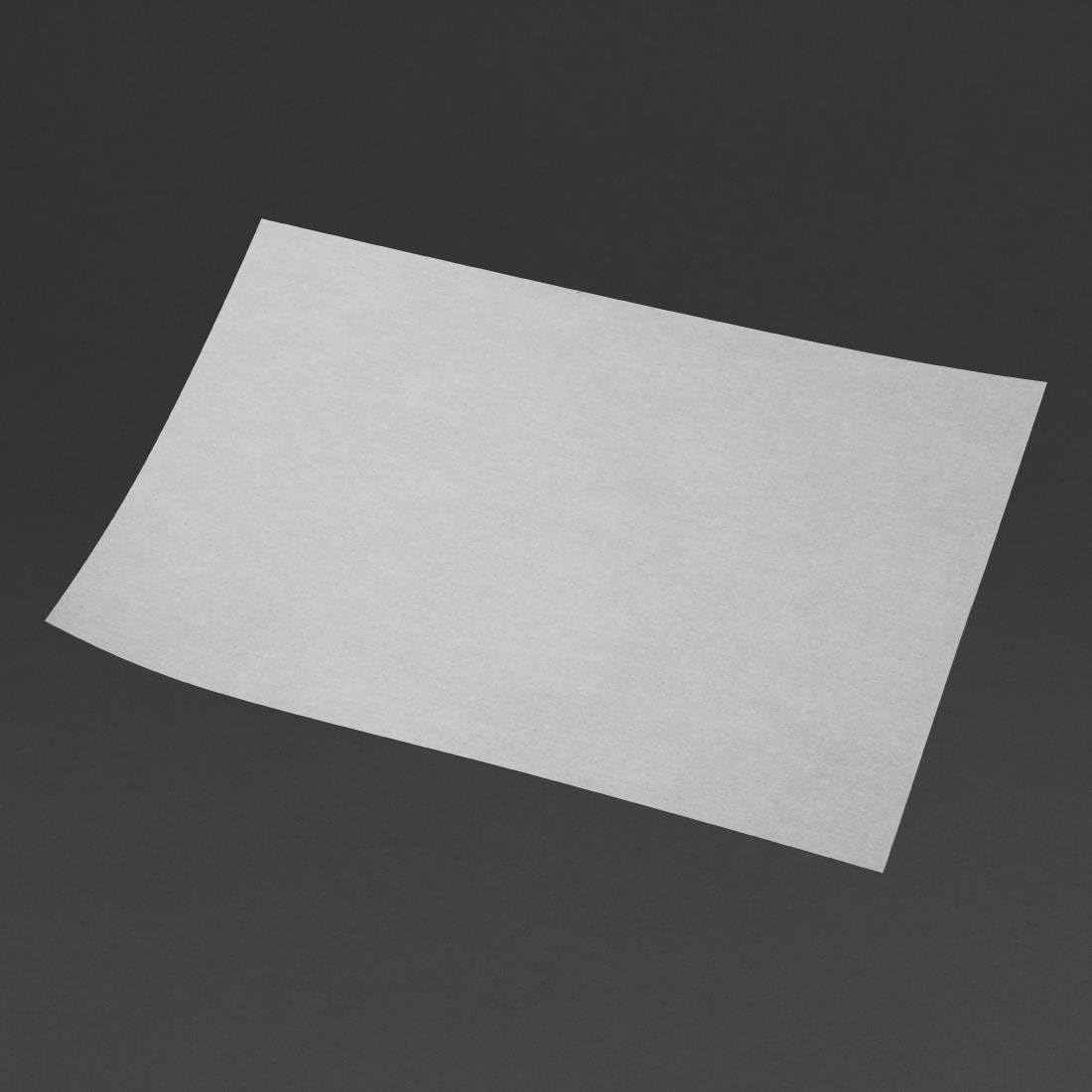 Fiesta Compostable White Burger Wraps 250X300mm (200 Pack)