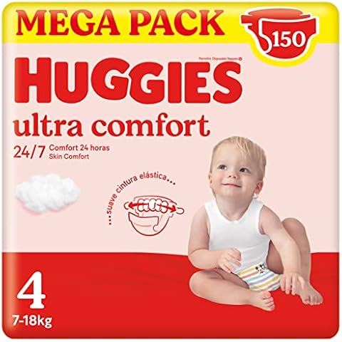 Huggies Ultra Comfort Pañal Talla 4 Disney 3x50 Cover