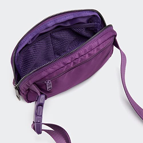 Image of Pander Cross Body Fanny Pack for Women, Fashion Waist Packs, Crossbody Bags, Belt Bag with Adjustable Strap (Dahlia).