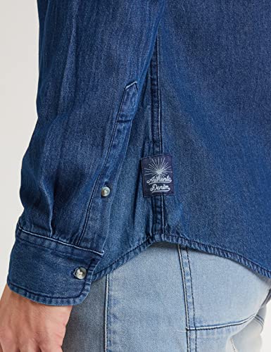 Image of Amazon Brand - INKAST Men's Slim Fit Denim Shirt