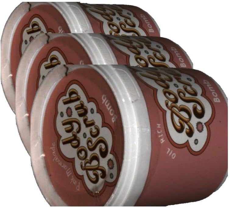 Bomb Cosmetics Pink Marmalade Vücut Peeling 400g (3 paketi)