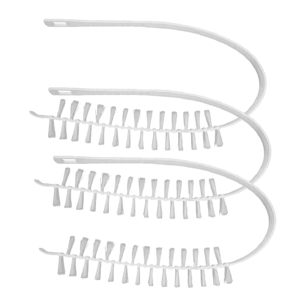 Uonlytech Washing Machine Cleaning Brush Set 3pcs Nylon Drum Washing Machine Brush for Easy Cleaning