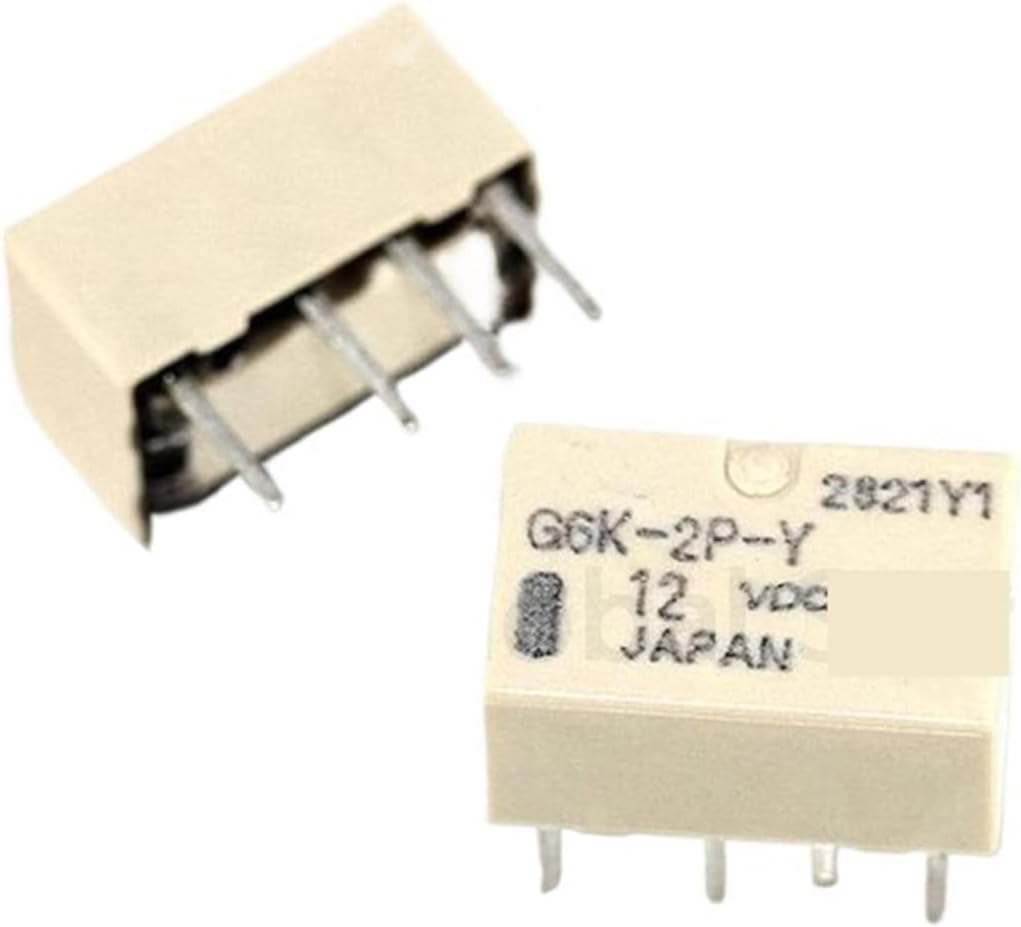 5Pcs G6K-2P-Y-5VDC G6K-2P-Y-12VDC G6K-2P-Y-24VDC G6K-2P-5VDC G6K-2P-12VDC(G6K-2P-Y-12VDC)
