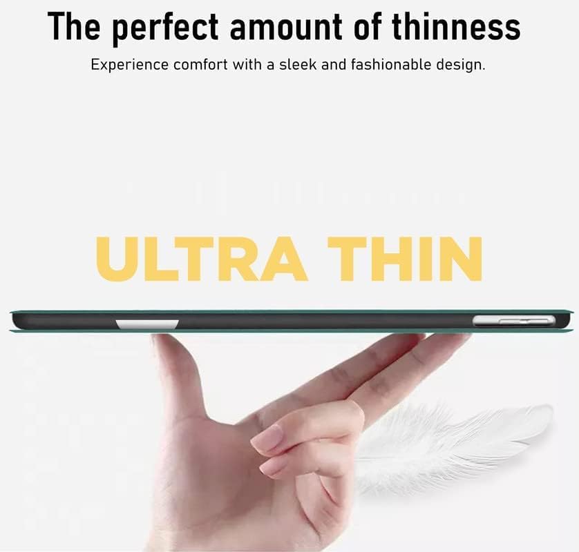 Image of ProElite Case Cover for Xiaomi Mi Pad 8 /8 Pro 11.2 inch Case, Deer Flip case Cover for Mi Pad 8 /8 Pro 11.2 inch Case with Pen Holder [Auto Sleep Wake Feature], Dark Green
