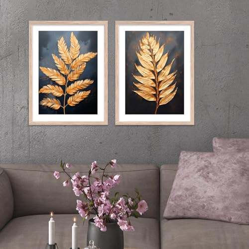 Image of kotart Aesthetic Modern Art Wall Paintings with Frame for Living Room Bedroom Office Wall Decoration - Home Decor Frames (Art 3, 19x25 inch)