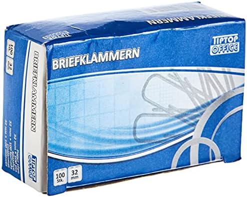 TIPTOP OFFICE TTO spinacze biurowe 32 mm, 100 szt
