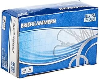 TIPTOP OFFICE TTO spinacze biurowe 32 mm, 100 szt