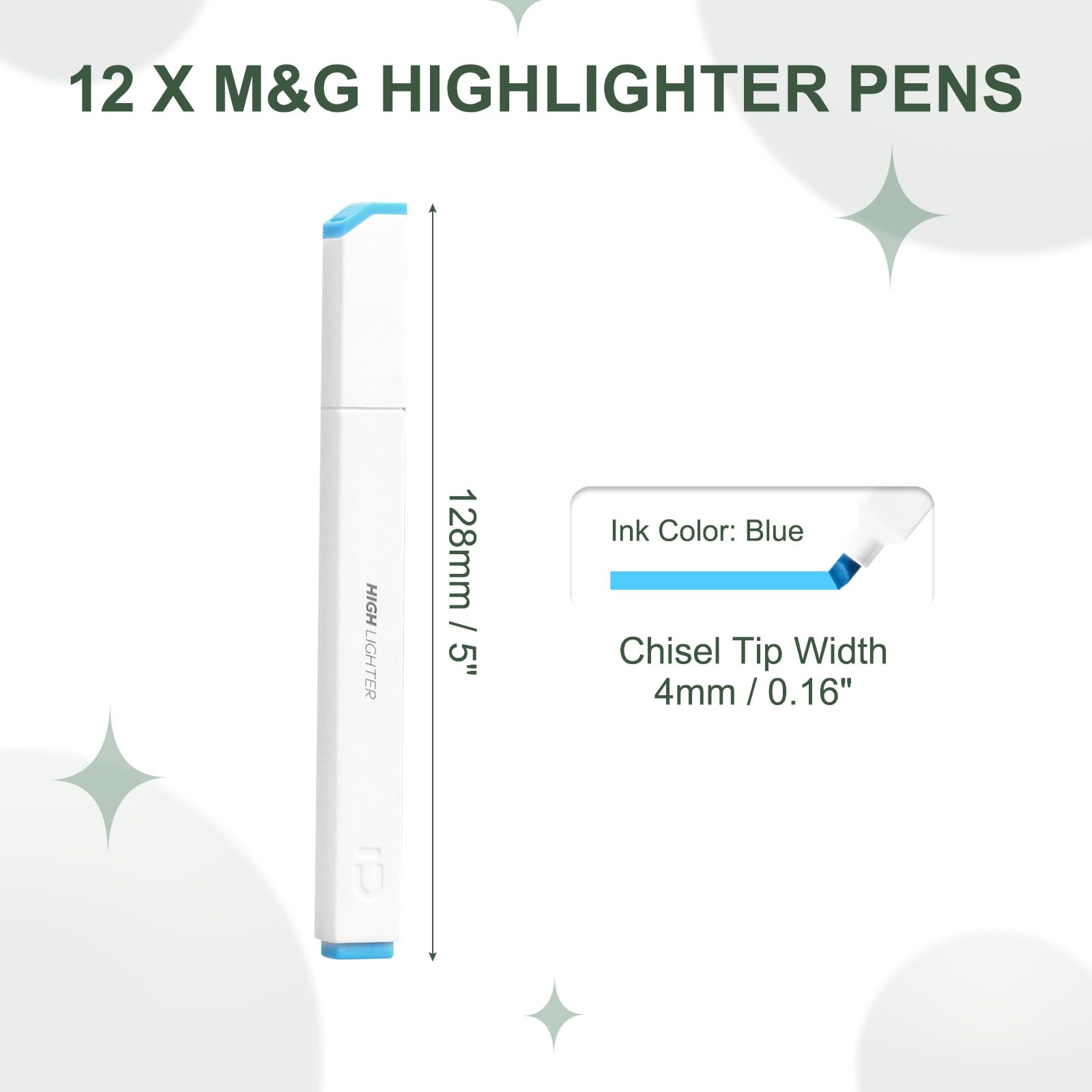 M&G Blue Highlighter - Image 2