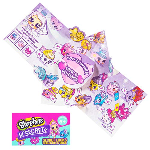 Shopkins 57224 Lil' Secrets Playset - Collectable Mini Playset With Secret With Shoppie & Shopkin Toy Inside- Lovely Hearts Garden Party thumb #4