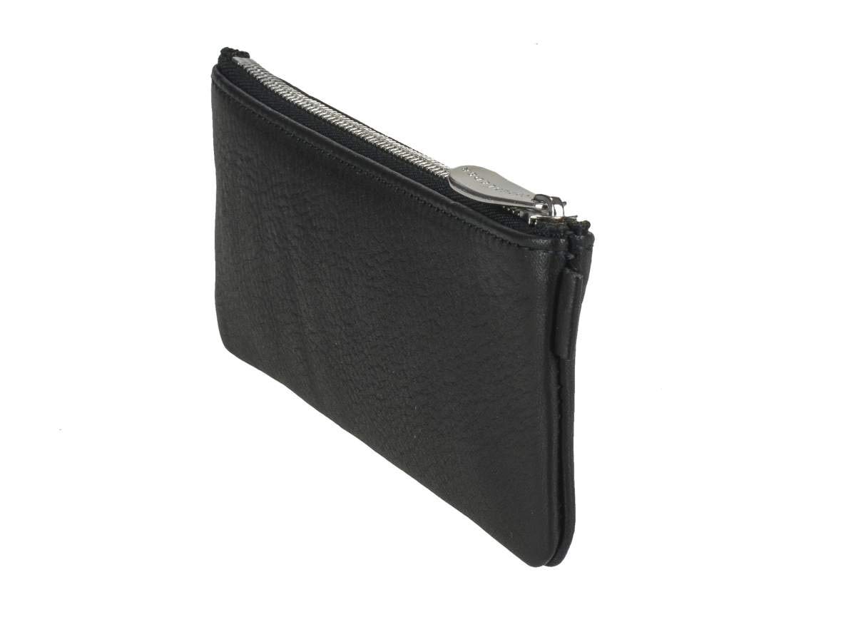 Sonnenleder Stiftetui Federmäppchen Leder Stifteetui Stifttasche 16cm schwarz