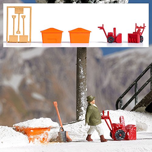 Busch 1181 Winter Equipment HO Scale Scenery Kit