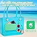 Mity rain Silicone Organizer for Bogg Bag Phone Holder, Accessories Set for Bogg Bag Contain 2PCS Key Holder and a Large Capacity Silicone Zipper Bag for Beach Bags Tote Bag(Green)