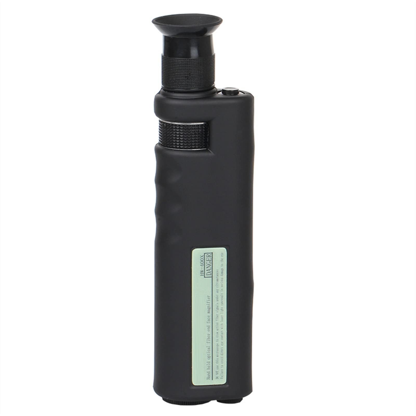Medidor de potencia óptica 400 veces Detector de la cara de cerámica de fibra óptica de mano, lupa de mano, microscopio alta precisión, mano de mano
