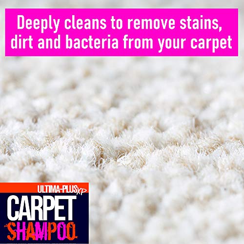 Ultima-Plus XP Carpet Cleaning Shampoo, High Concentrate Cleaning Solution for all Carpets - Image 2