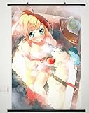 Home Decor Anime Hentai Ouji to Warawanai Neko Tsutsukakushi Tsukiko Wall Scroll Poster Fabric Painting Cosplay 23.6 X 35.4 Inches -094