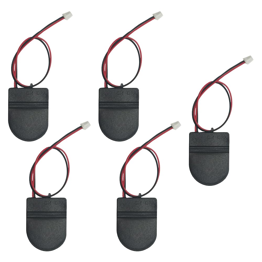 Namvo 5pcs RTC Battery Case Real Time Clock Holder Compatible with Raspberry Pi 5