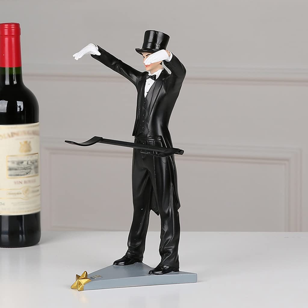 Stojak Na Butelki Wina Ozdobny uchwyt do butelki wina, pojedyncze Wino stojak na blat, wino dekoracji domu Do Domu Kuchni
