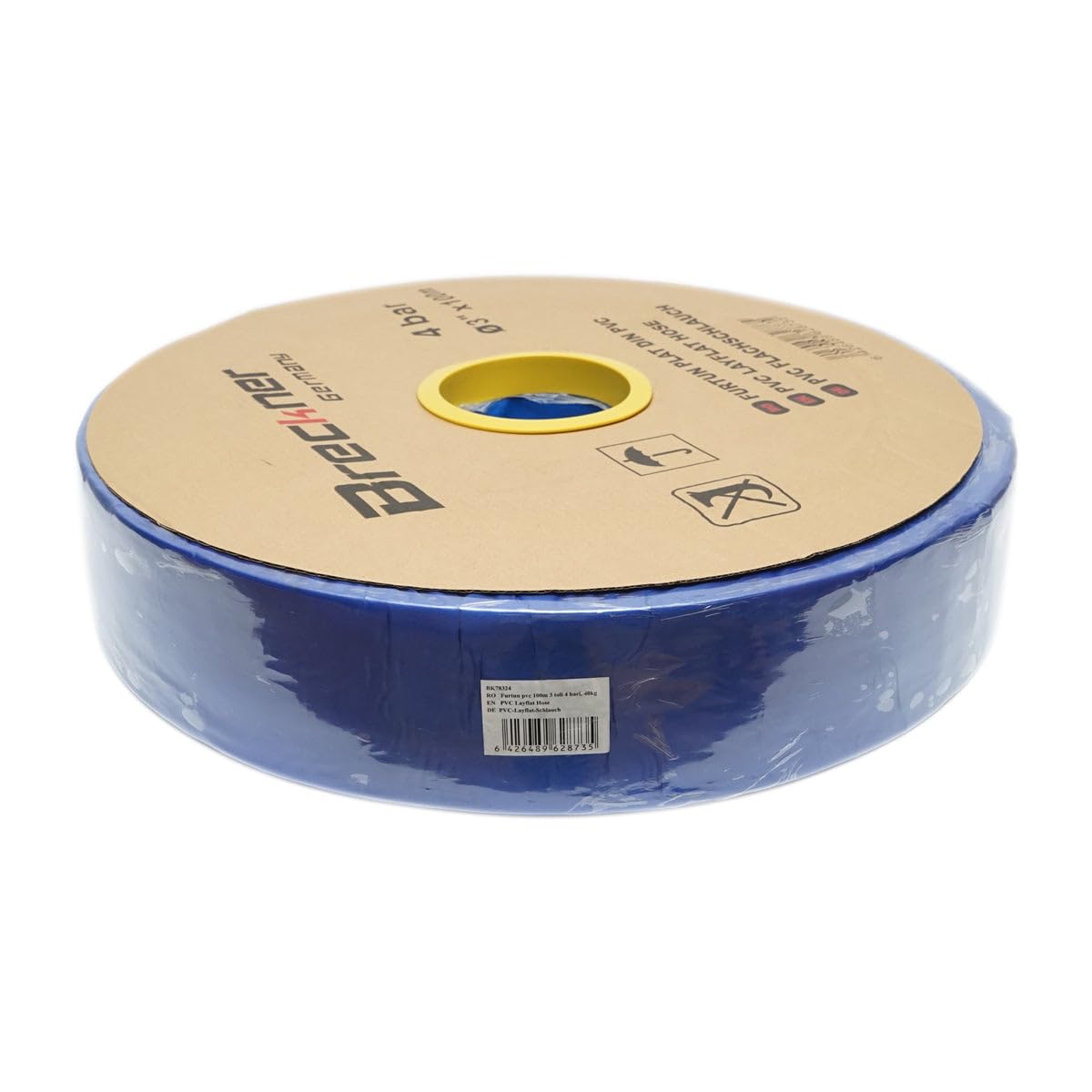 Tubo piatto per acqua per irrigazione in pvc 3 pollici, lunghezza 100 m