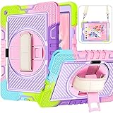 Hocase for iPad 6th/5th Generation Case, iPad 9.7 2018/2017 Case, with Pencil Holder, 360 Rotation S