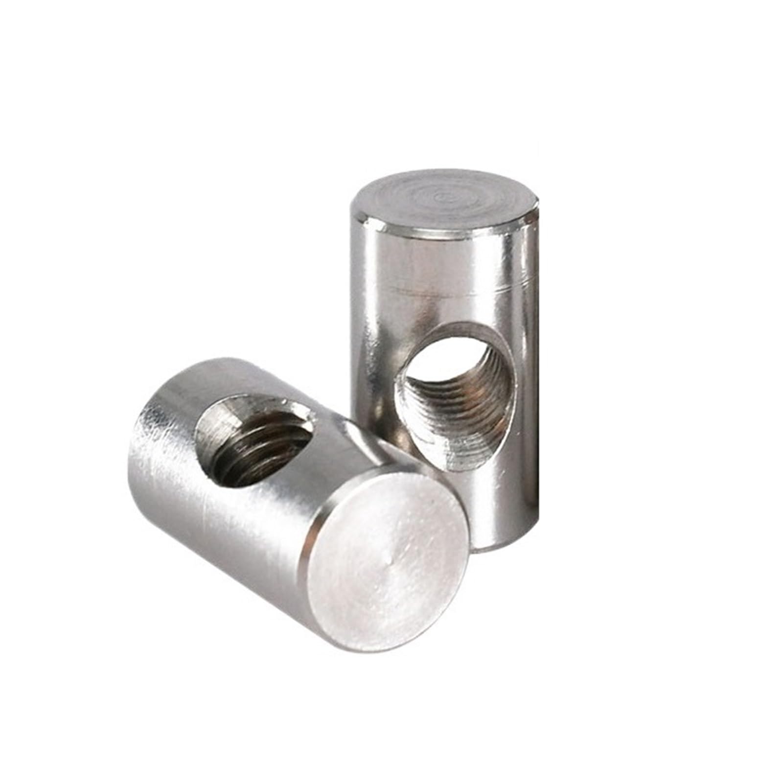 Dado a barilotto, M4 M5 M6 Perno cilindrico Foro trasversale Martello Dado incorporato for accessori for mobili in legno(M4x16 (10Pcs))