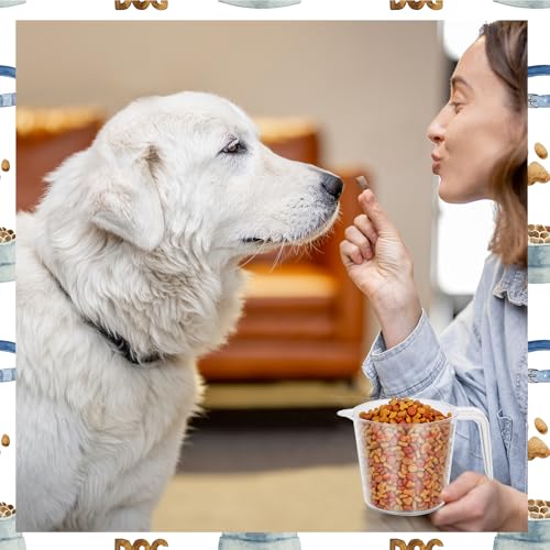 2 Pzas Vaso Medidor Plástico 2 Tazas para Alimento Mascotas miniatura 6