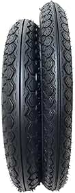 Par Pneu 80/100-14 + 60/100-17 Technic Tiger Biz 125 Pop 100