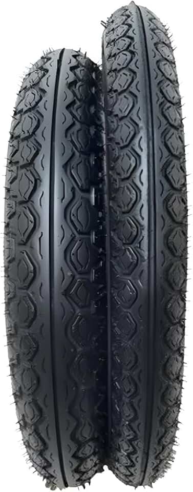 Par Pneu 80/100-14 + 60/100-17 Technic Tiger Biz 125 Pop 100